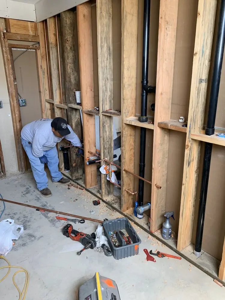 Commercial rough-in plumbing for Commercial Plumbing in Encino Park